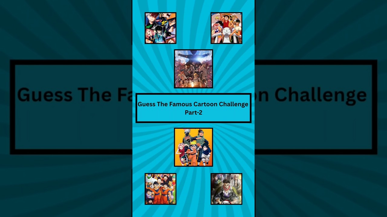 Guess the Japanese Cartoon Challenge! (Part 2) | Anime Fans Only 💥