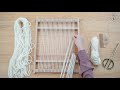 Weaving|Diy weaveing wall hanging tutorial #07