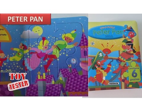Libro Puzzle Peter Pan Cuentos Infantiles Para Niños | Juguetes Para Niños En Español