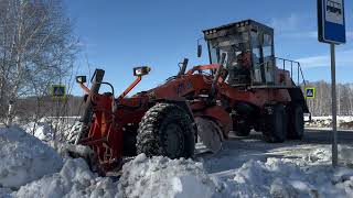 Габаритный автогрейдер СДМ-25 в деле 🚜