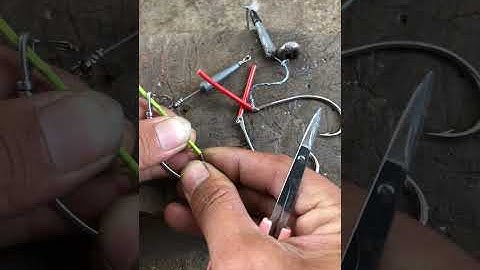 Lưỡi câu cá lóc móng heo