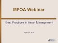 Best Practices in Asset Management