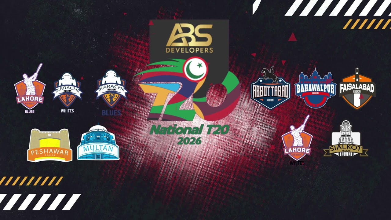 LIVE | Lahore Region Whites - Peshawar Region | Day 01 | ABS Developers National T20 Cup | 2026