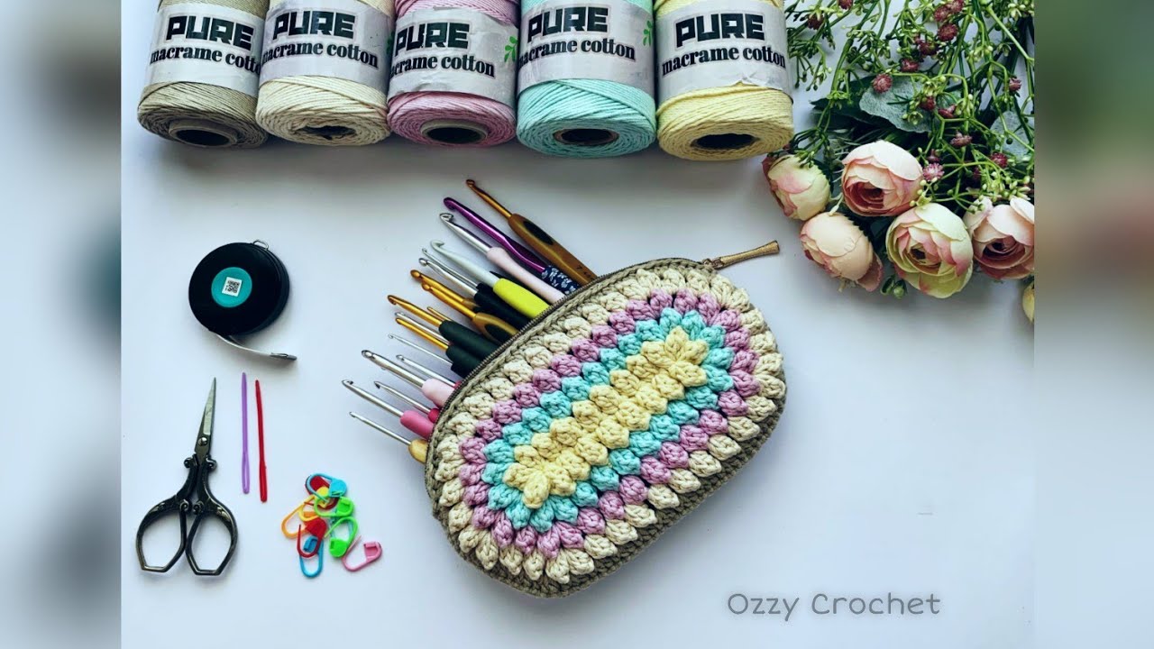 Видео инструкция по изготовлению мешочка для попкорна крючком.