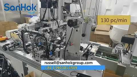 See How A KF94 Mask Machine Run Full Automatic Machine Produced By Sanhok Hitech
