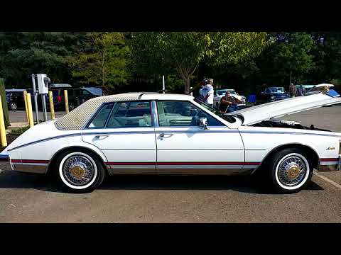 1984 WHITE CADILLAC SEVILLE GUCCI EDITION