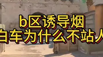 b区进攻诱导烟——为什么白车不会站人以及容易失误的原因cs2 dust2道具教学 突破思路
