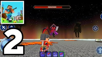 Fire Craft: 3D Pixel World - Boss Fight - Gameplay Part 2