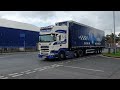 Truck spotting at belfast harbour northern ireland 18092023