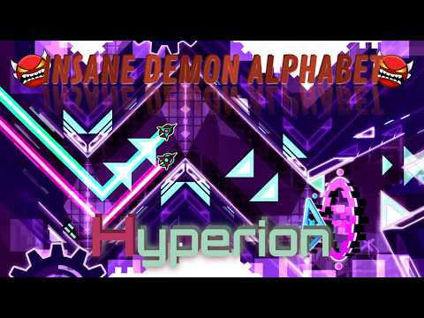2.2 Insane Demon Alphabet #8 | Hyperion by Flaminick | Geometry Dash 2.2