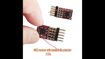 AR52-S Futaba S-FHSS receiver binding and servo movements