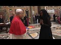 This is what the CEREMONY for new ambassadors to the pope looks like