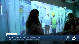 Students learn about STEM through portable bus