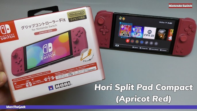 Pad Split #HORI - | HORI Compact #switch YouTube #unboxing