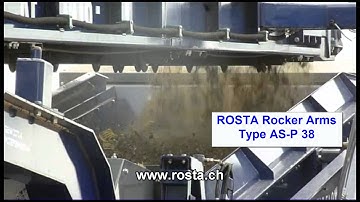Flip Flow / Flip Flop screen with ROSTA supports and drive heads