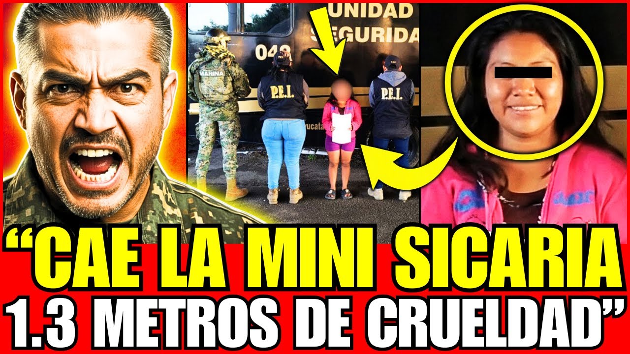 ¡CAE LA MINI SICARIA EN YUCATÁN, 1.3 METROS DE TERROR, CRUEL JEFA CRIMINAL Y QUE HIZO UNA MASACRE!