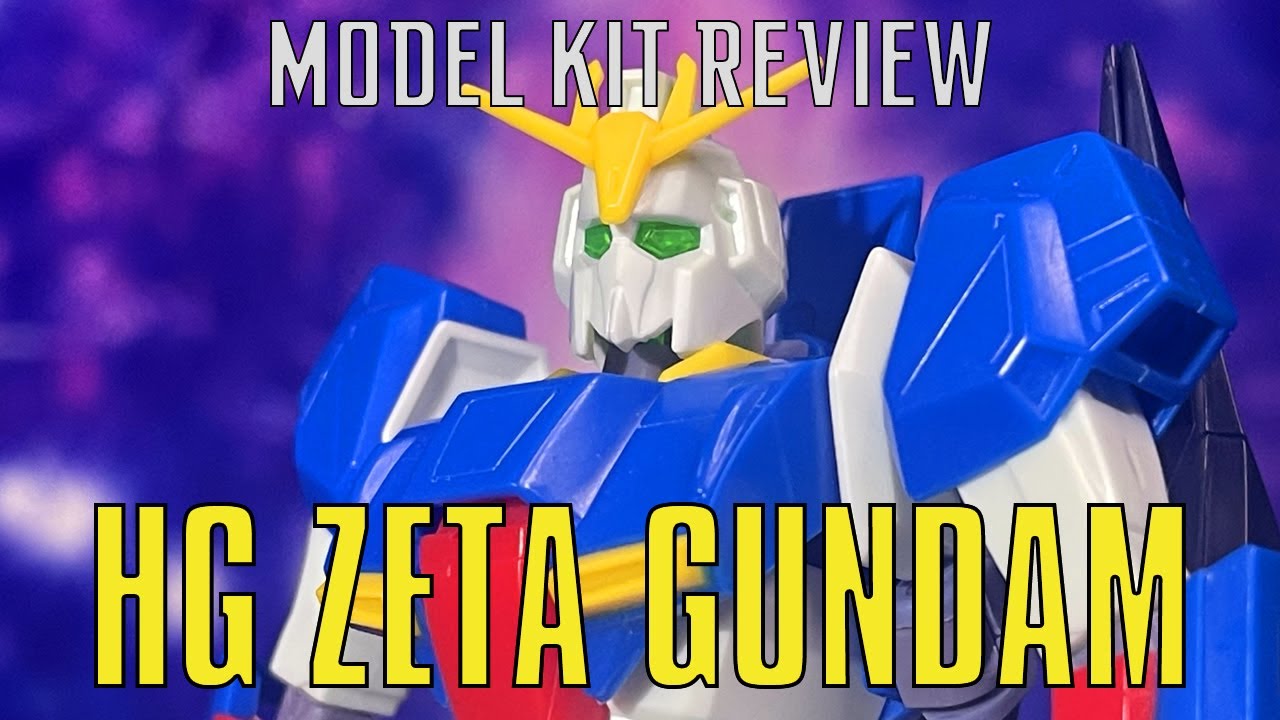 HG 1990 Zeta Gundam (Wave Shooter Ver.) | Model Kit Review