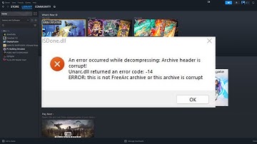 How To Fix Unarc.Dll Error Code 1, 3, 4, 14 While Installing Games in Windows