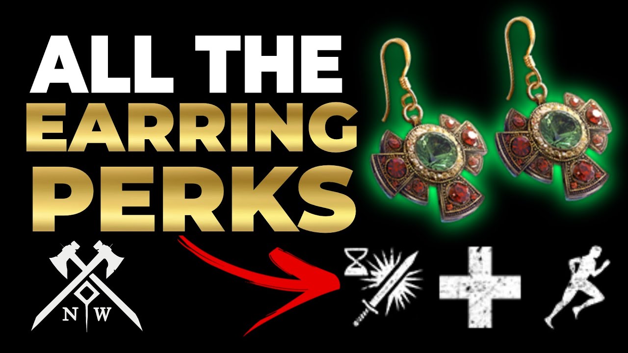 All Earring Perks In New World YouTube