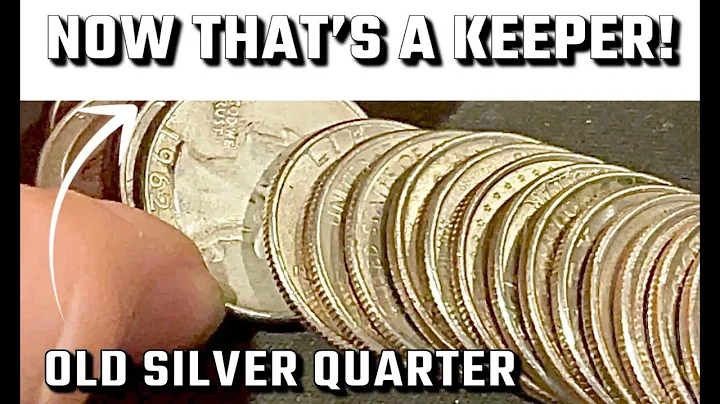 Old Silver Quarter Found Coin Roll Hunting - Quarters Hunt and Fill #22