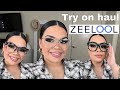 AFFORDABLE PRESCRIPTION GLASSES | ZEELOOL TRY ON HAUL 😍😍