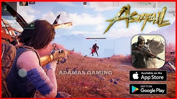ASHFALL CBT GAMEPLAY (ANDROID/ IOS) 60fps | ADAMAS GAMING ASHFALL ON ANDROID ?