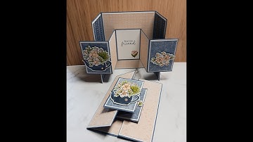 Fun Fold Friday: Accordion Double Gate Fold Fun Fold Card