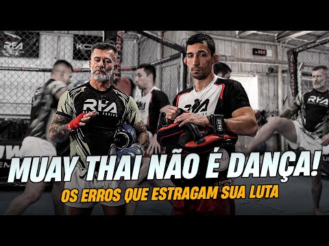 NÃO COMETA ESSES ERROS Corrigindo Seu Muay Thai Com Rangel Farias