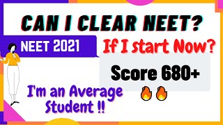 NEET 2021- Complete Preparation in 3 months | Perfect Guide for Average Student | 3 Golden Points |