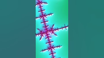 Infinite Zoom into the Beautiful Fractal ✨🌀 #Fractal #Mandelbrot #Zoom