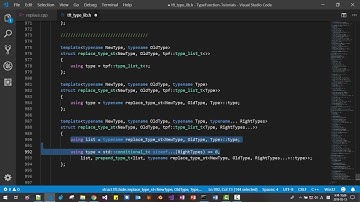30 - (Last Episode) Type List and Compile-Time 7/N - replace_type_t