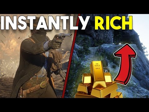 How to Get INSTANTLY RICH! - Red Dead Redemption 2 - FAST MONEY EASTER EGG