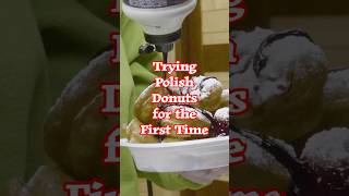 Trying Polish Donuts (Pączki) for the First Time