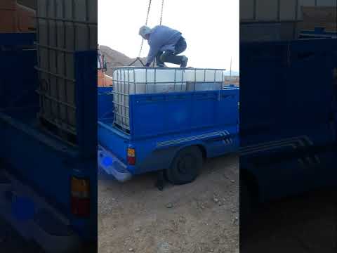 ارسال بار پلی آلومینیوم کلراید مایع برای مشتری عزیزمون