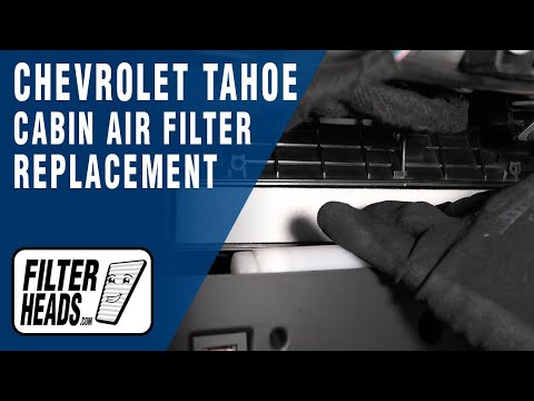 How to Replace Cabin Air Filter 2017 Chevrolet Tahoe AQ1225