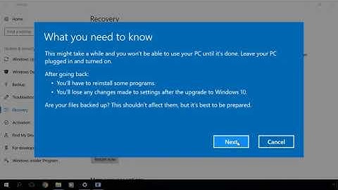 How to Rollback from Windows 10 to Windows 7 or 8 in 2018 樂