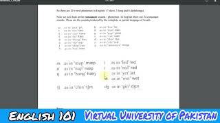 ENGLISH  101 LESSON 2 PRONUNCIATION  (COMPLETE TRANSLATION) & SOLUTION