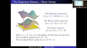 Algebraic geometry in the Spectral Theory of Discrete Periodic Operators