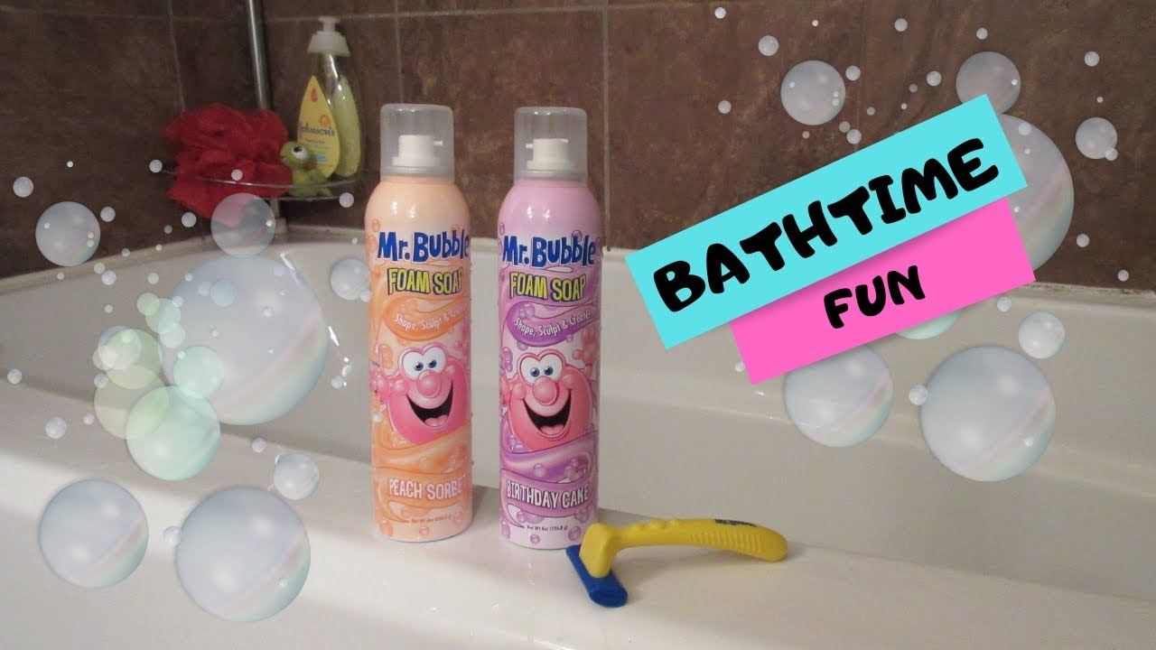 MR BUBBLE FOAM SOAP, BATHTIME FUN