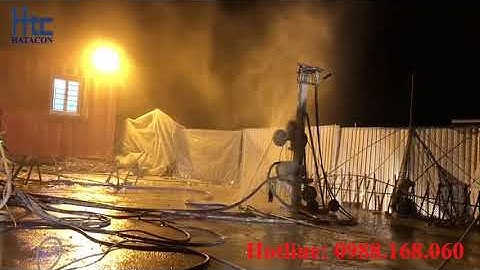 Cắt cầu bê tông bằng máy móc hiện đại - Công ty TNHH Kỹ Thuật Xây dựng Hatacon(0988168060)