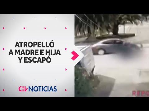 Conductor atropelló a madre e hija y se dio a la fuga en Macul - CHV Noticias