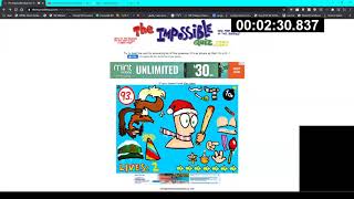 (Former PB) The Impossible Quiz in 4:36.924 (100%)