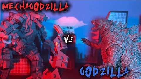 GODZILLA VS MECHAGODZILLA (PART 1/2) | stop motion animation