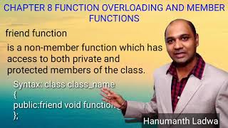 Function overloading and member functions Lecture 3