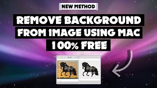 How to remove background from image using mac 100% free 2024 | Skill Wave