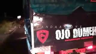 Cctv Truck Pantura Tengah Malam Hari Canter