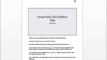 Powerpoint 2013 Tutorial - Moving Slides in Slide Sorter View,Notes Page and Reading View