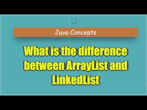What is the difference between ArrayList and LinkedList