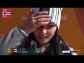 Ester Ledecka commentators freak out , Pyeongchang 2018 , Super-G Gold Medal