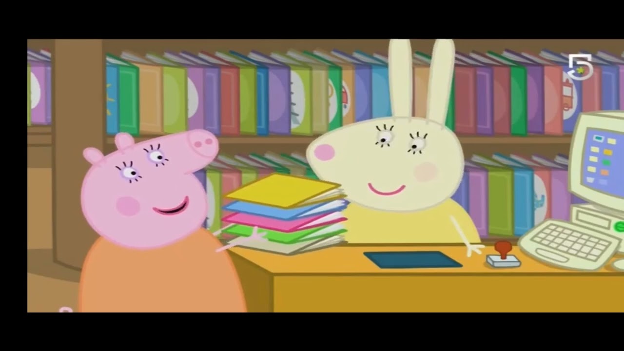 Fragmento de Peppa Pig (Canal 5 México 🇲🇽) (08/01/2026)